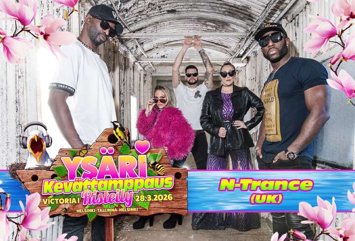 Ysäri Kevättamppaus -risteilyn N-Trance.