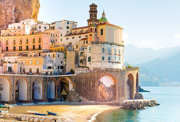 Amalfin rannikkotie.