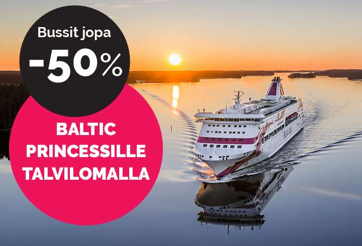 Bussitarjous Baltic Princess