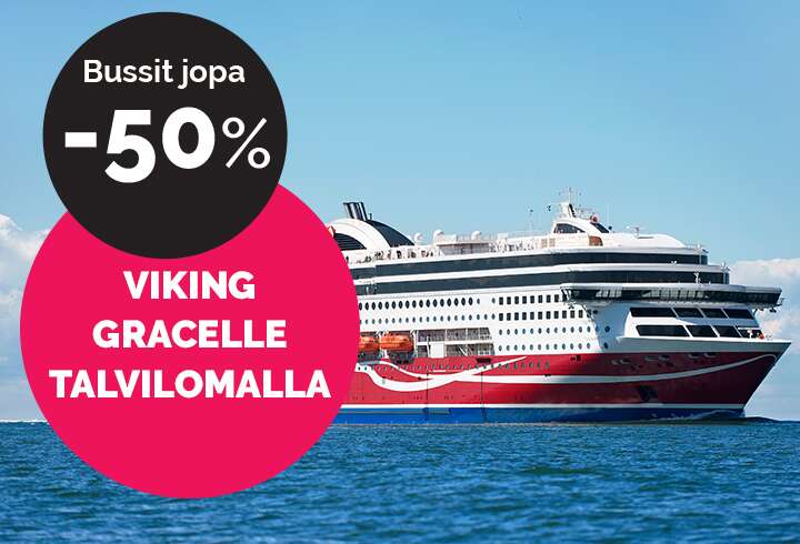 Bussitarjous Viking Grace