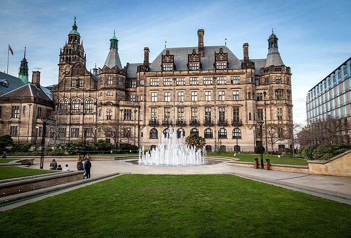 Sheffieldin kaupungintalo Sheffieldin kaupungissa Englannissa.