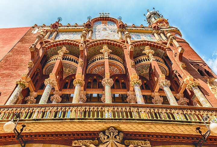 Charlottenburgin linna Berliinissä. 