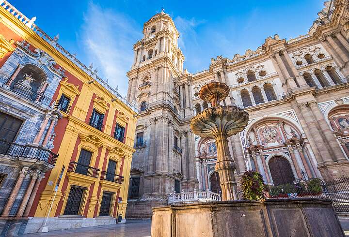 Rakennuksia Malagassa