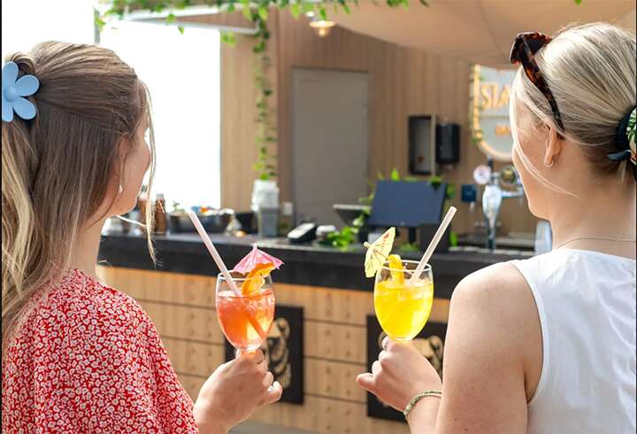 Rentouttava lounge Finnsiriuksella. 