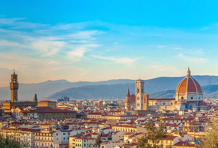 Italia-Liguria kiertomatkalla vierailemme Firenzessa.