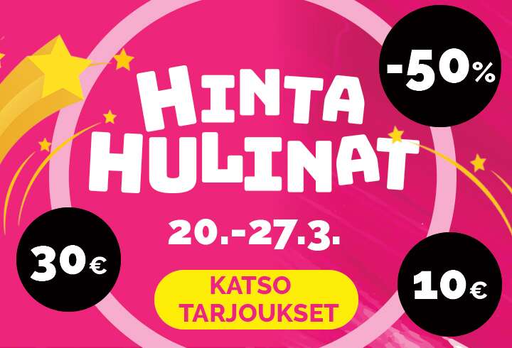 Hintahulinat 20.-27.3.