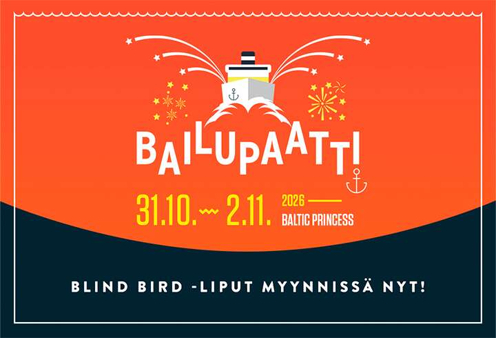 Bailupaatin 10-vuotis juhlaristeily 2026