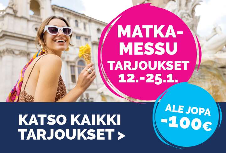 Matkapoikien matkamessutarjoukset