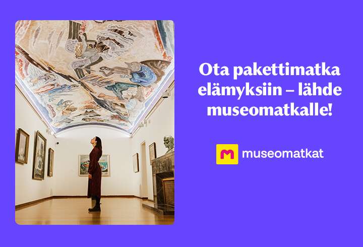 Museomatkat kiinnostaviin museokohteisiin kotimaassa ja ulkomailla.