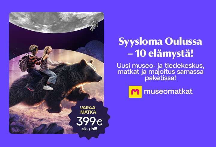 Museomatkat - Syysloma Oulussa 