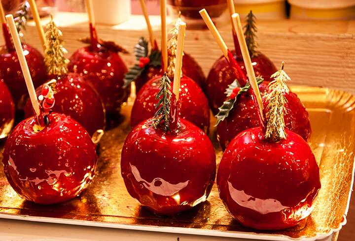 Joulutorin ostoksia. 