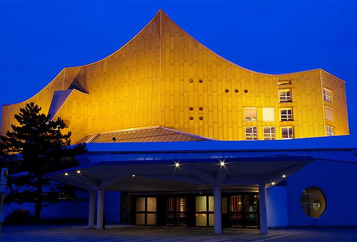 Berliinin Filharmoniassa konsertti Rondo-lehden musiikkimatkalla.