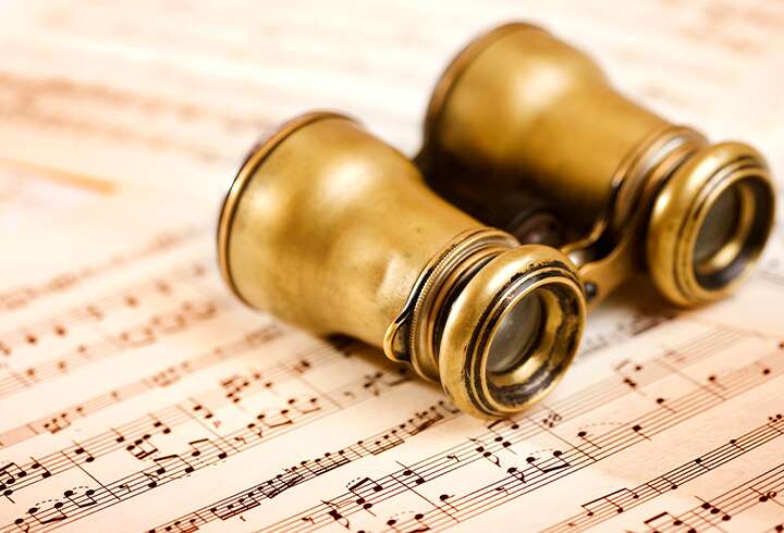 Deutche Oper Berliinissä Fedora-ooppera. 