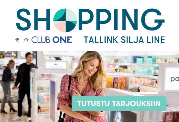 Tax free ostokset laivalla.