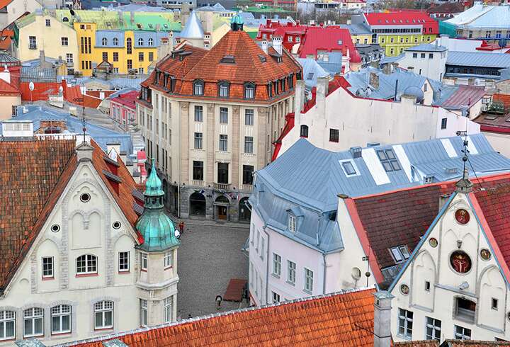 Tallinnan arkkitehtuuria. 