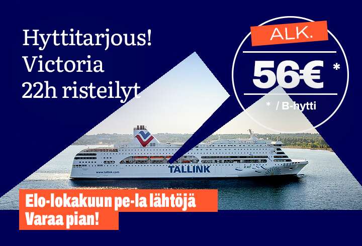 Victoria 22h hyttitarjous