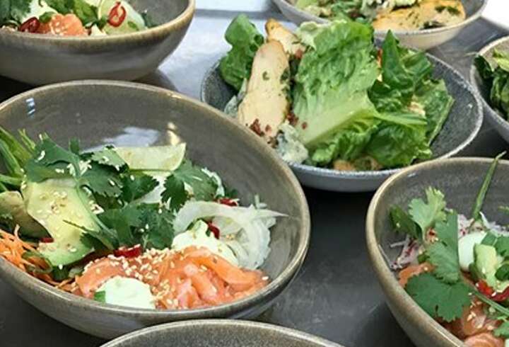 Viking Linen kokoustarjoilut hedelmiä