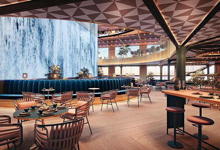 Viking Gracen kokousosasto