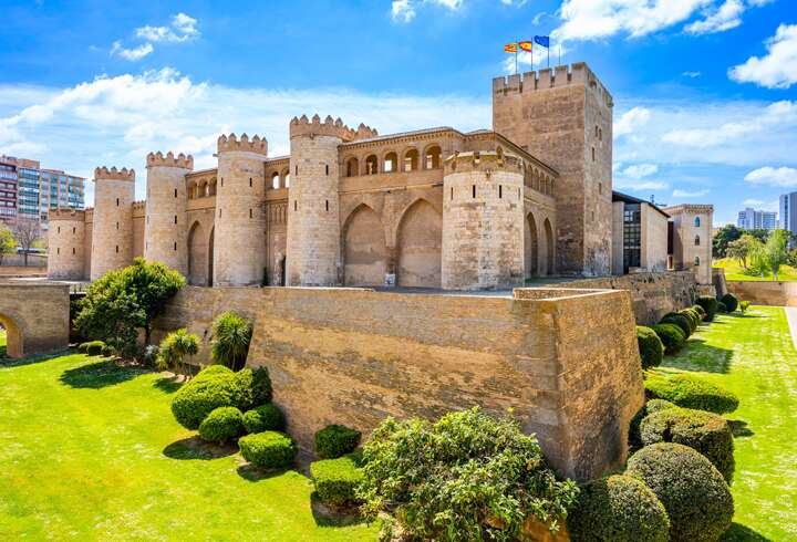 Roomalaisaikainen amfiteatteri Tarragonassa Espanjassa. 