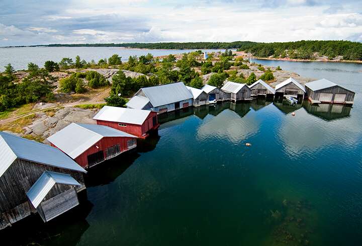 Maarianhaminan maisemat. 