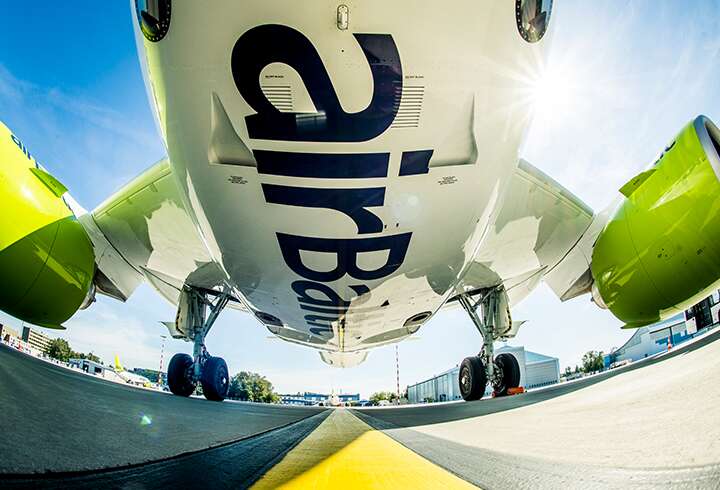 AirBaltic suorat lennot Tampereelta