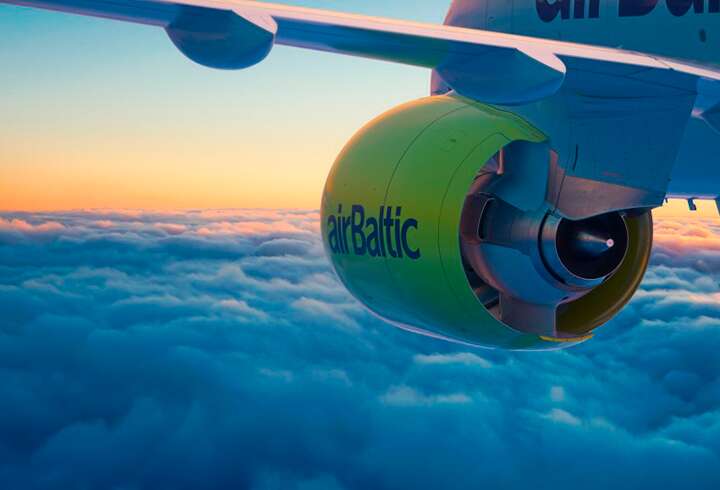 AirBaltic suorat lennot Tampereelta