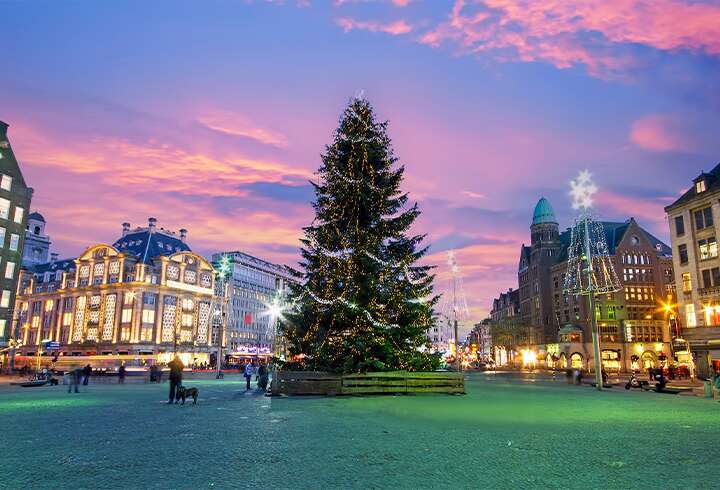 Amsterdam joulutori.