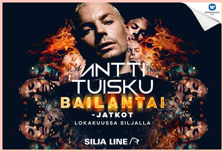 Antti Tuisku Bailantai Silja Serenadella 