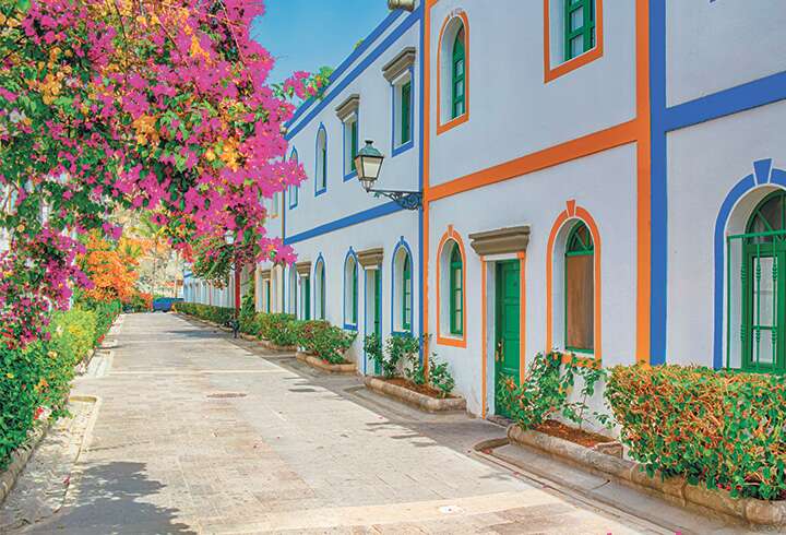 kaunis katu Puerto de Moganissa