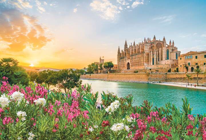 palman katedraali Mallorcalla