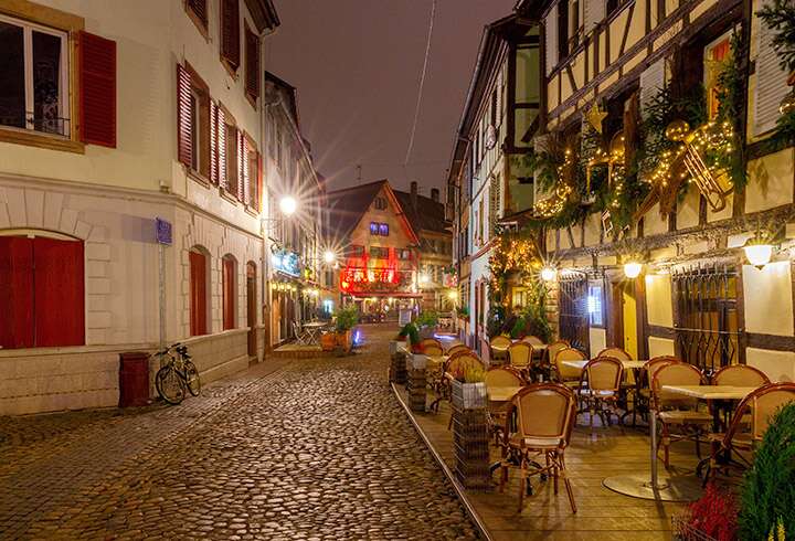 Starsbourgin kaupunki illasta.