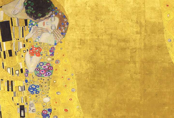 Gustav Klimtin maalaus: Suudelma