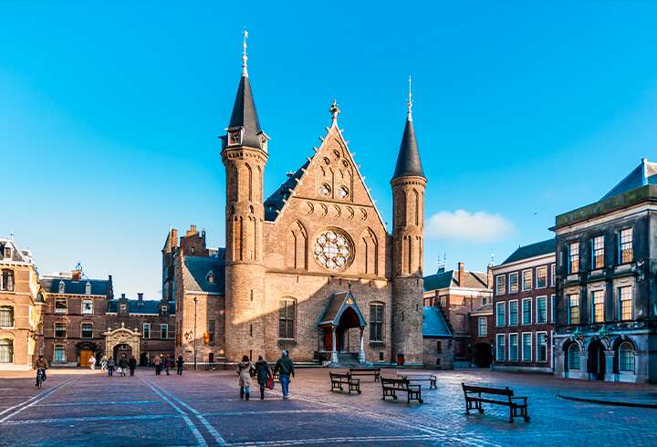 Binnenhof parlamenttikeskus.