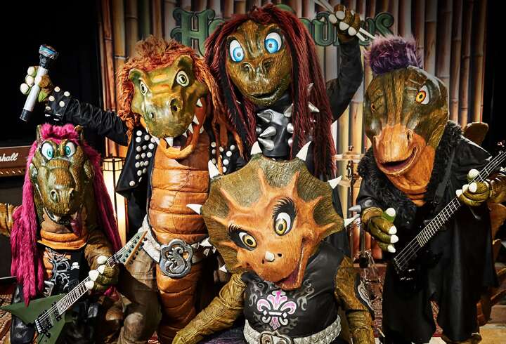 Hevisaurus Baltic Princessillä. 