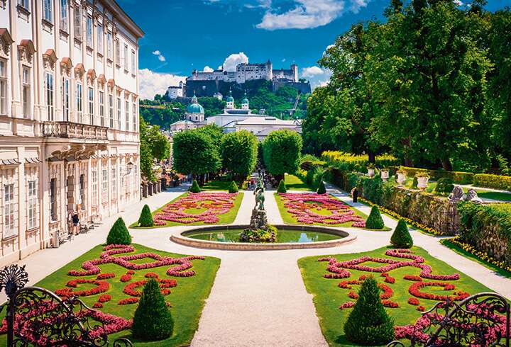 Mirabellgarden Salzburgissa