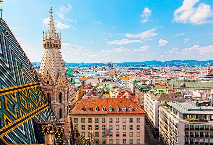 Wienin kaupunkipanorama