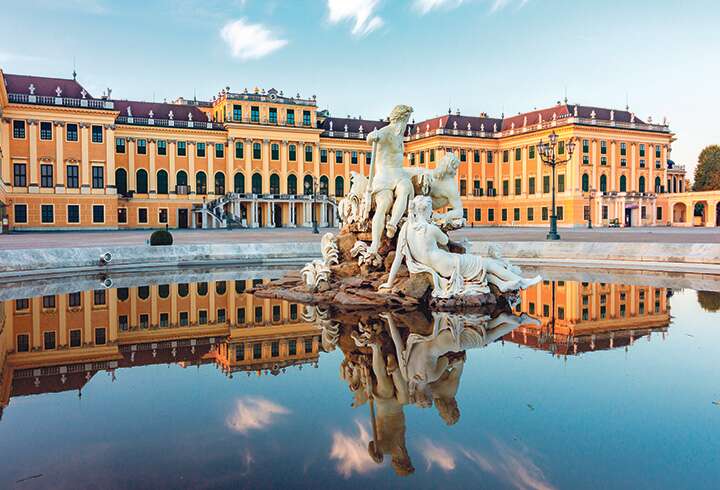 Schönbrunnin palatsi Wienissä