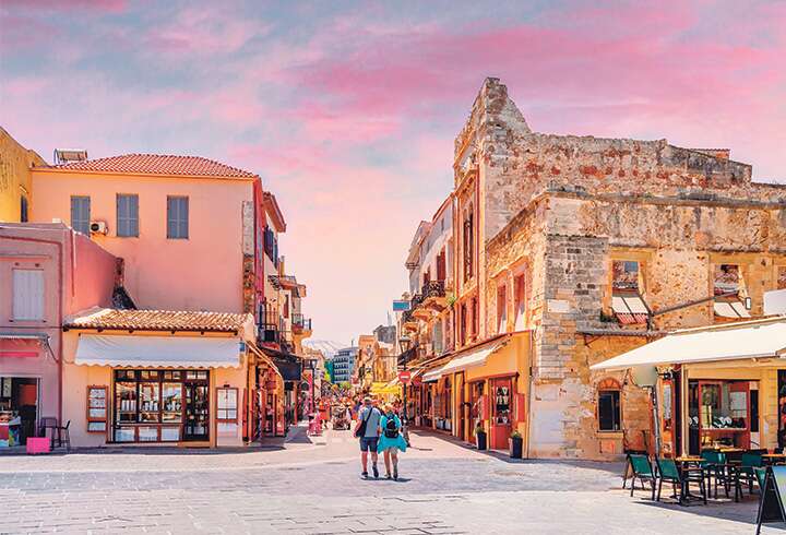 Hanian vanhakaupunki Kreetalla