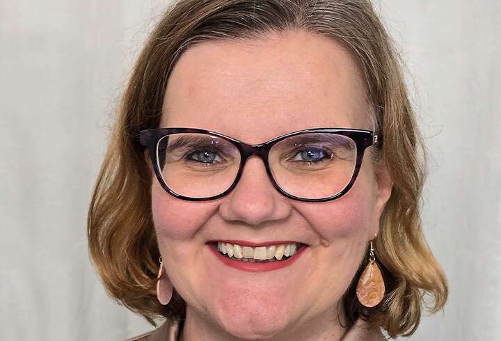 Marjut Sandsjoe Vuokranantajaristeilyllä. 