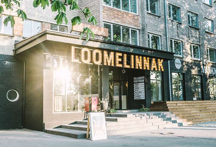 Loomelinnak Tallinnassa. 