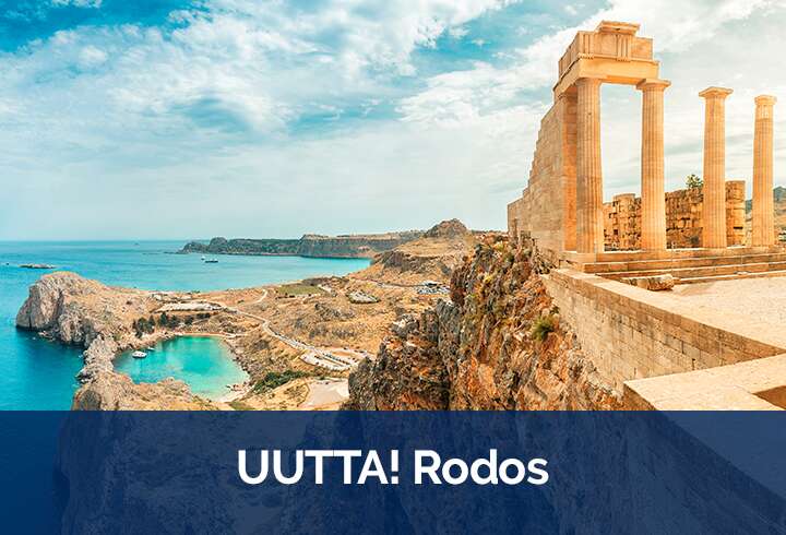 Suorat lennot Rodokselle Tampereelta