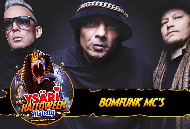 Ysäri pre-halloween risteilyn Bomfunk Mc's.