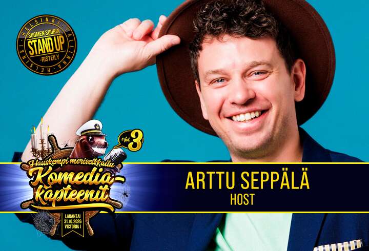 Komediakapteenit risteily Victorialla.