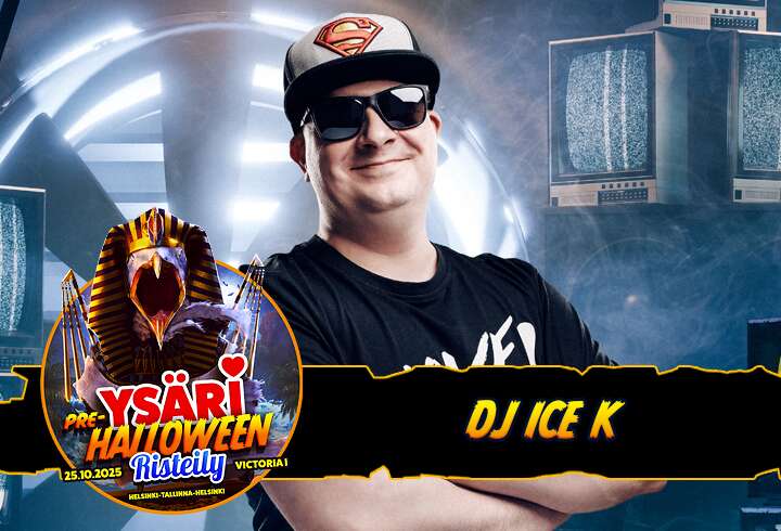 DJ Ice K Ysäri pre-halloween risteilyllä.