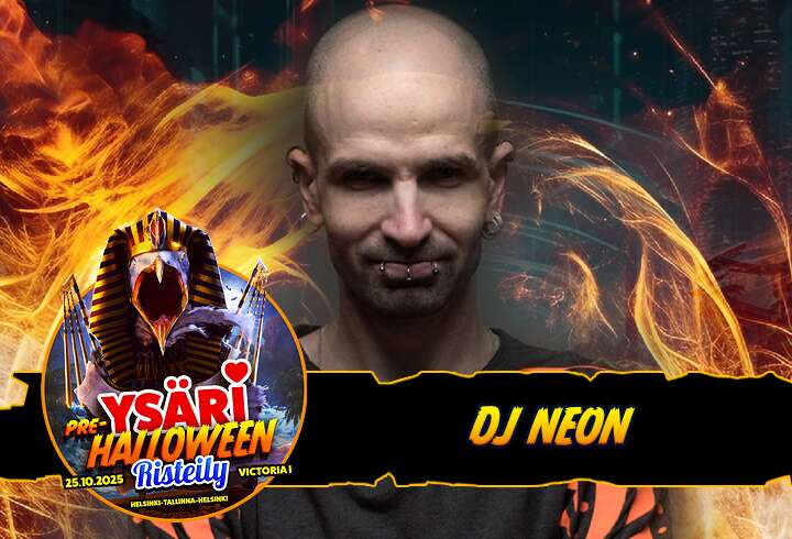 DJ Neon Ysäri pre-halloween risteily.