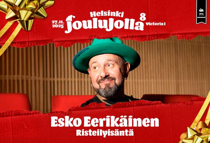 JouluJolla 8 -risteilyllä Esko Eerikäinen.