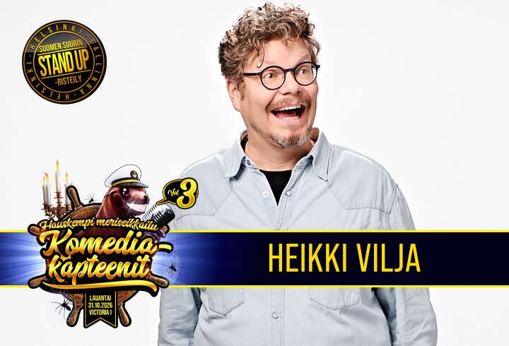Komediakapteenit risteily Victorialla.