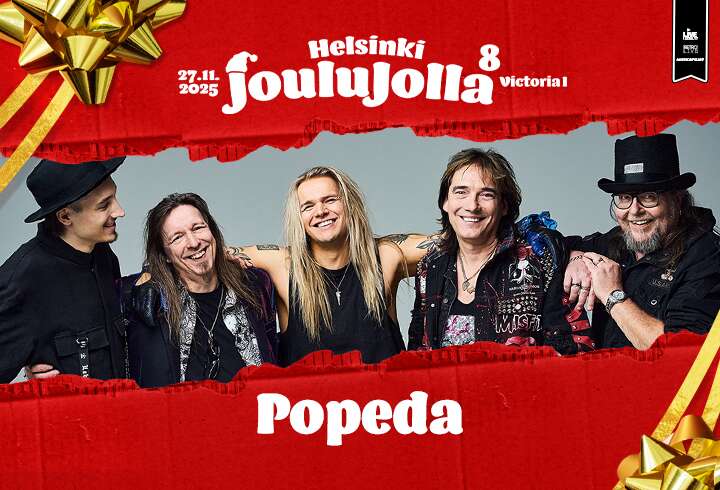 JouluJolla 8 -risteilyllä Popeda.