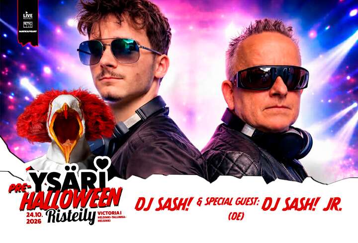DJ Sash Ysäri Pre-Halloween -risteily