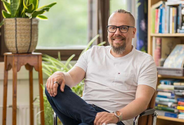 Matti Pietilä Vuokranantajaristeilyllä.